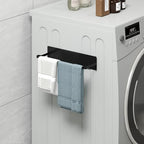 Magnetic Hanger Organizer, Thipoten 2Pack Hangers Holder for Washing Machine, Holding up to 30 Velvet/Wire/Plastic Hangers, Perfect Space Saver for Laundry Room (2, Black) - Image 6