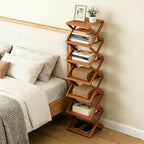 Bamboo Shoe Rack - No Assembly Required, Tall Narrow Foldable Shoe Organizer, Space-Saving Multifunctional Shelf for Entryways, Corners, Bedrooms, Balconies, 4 Layer Brown (Reinforced And Thickened ) - Image 6