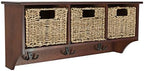 Safavieh Home Collection Finley Hanging 3 Basket Wall Rack - Image 6