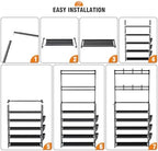 Shoe Rack 5 Tier Shoe Organizer Storage 15-20 Pairs for Closet Entrance - Image 6