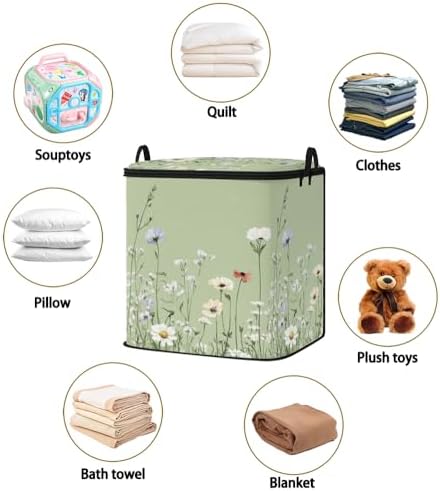 2pcs blanket storage bag for under bed,closet organizers 95L - Image 2