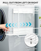 Nieifi Magnetic Shelves for Washing Machine, Magnetic Laundry Organizer - Image 3