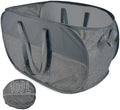 Upgraded 100L Collapsible Laundry Basket, Extra Large Mesh Pop Up Laundry Hamper, Dirty Clothes Hamper with long Handles, Pop-up Hampers for Laundry Travel. Dorm or Home Portable Laundry Basket. Black by NairSnow