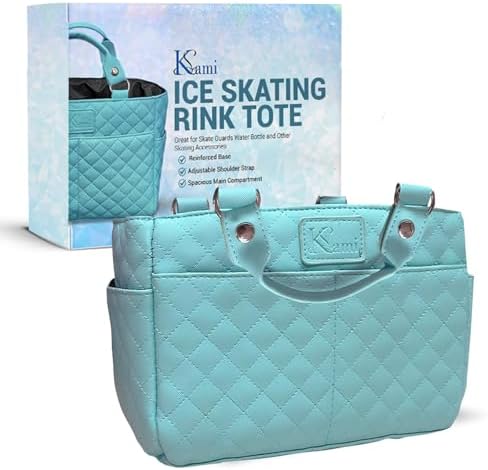 Kami-So Ice Skate Bag Tote | Skate Bag Organizer with Multi-purpose Pockets | Ideal for Water Bottle, Gloves & Accessories by Kami-SoIceSkatingApparel