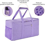 Extra Large Utility Tote Bag - Reusable Grocery Bags Foldable Heavy Duty - Image 3