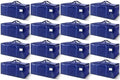16 Pack Extra Heavy Duty Large Moving Bags with Strong Zipper & Carrying Handles, Sturdy Clothes Storage Bags Totes Bins, Packing Moving Boxes College Supplies, Dark Blue - 40 gal by WTREE