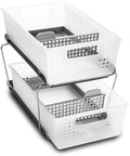 madesmart Two Tier Pull Out Organizer, Frost by madesmart%C2%AE