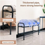 Gonfoam Expandable 2-Tier Shoe Rack for Closet and Entryway, Black - Image 5
