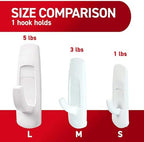 Command Large Utility Hooks, 14-Hooks, 24-Strips, Organize Damage-Free - Image 5
