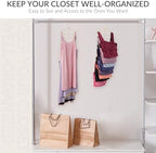 ZEDODIER 4 Pack Tank Top Hanger, Bra Organizer for Closet, Space Saving | 64 Hooks Total, Sturdy Metal, 360° Rotating, Foldable Design, Hanging Closet Organizers and Storage for Apartments and Dorms - Image 6
