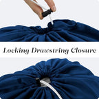 Handy Laundry XL Nylon Laundry Bag 22"x32", Heavy Duty, Navy Blue - Image 6