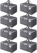 BlissTotes Large Moving Bags, Storage Bags, 125L-8 Pack by BlissTotes
