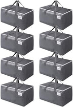 BlissTotes Large Moving Bags, Storage Bags, 125L-8 Pack by BlissTotes