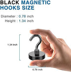 LOVIMAG Magnetic Hooks for Cruise Essentials 2026 Cabins Door 12 Pack-50LBS - Image 2