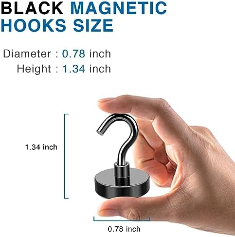 LOVIMAG Magnetic Hooks for Cruise Essentials 2026 Cabins Door 12 Pack-50LBS - Image 2