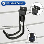 Slatwall Hooks 20Pack, Heavy Duty Slatwall Accessories for Garage - Image 4