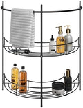 Lavish Home Pedestal Sink Organizer, Black, 21.25” x 11” x 23.25” by LavishHomeCollection