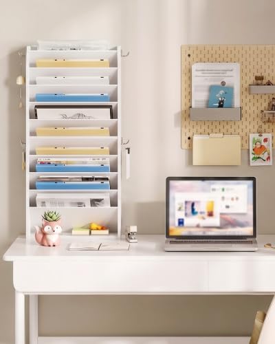 CHOEZON Wall File Organizer, 10-Tier Hanging Mail Organizer - Image 4