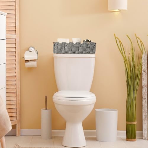 Bathroom Decor Basket for Toilet Paper Storage Baskets For Organizing - Image 3