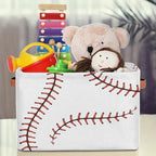 Sports Ball Storage Basket Toy Storage Bins Collapsible Cube Organizer - Image 3