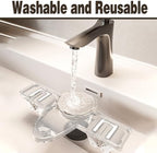 6PCS Broom Holder Mop Hanger Wall Mount, No Drill Suction Cup Mop and Broom Organizer with Hooks, Space Saving Adjustable Rack Removable Mop Clip for Bathroom, Kitchen, Garage, Laundry Room - Image 6