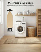 BiJun Ironing Board Hanger Wall Mount, Space Saving Laundry Room Organizer - Image 3