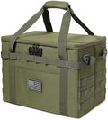 Tactical Camping Storage Bag - 38L Utility Tote Bag Organizer with Combination Lock and Shoulder Strap by Lemubeane