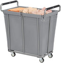 Gewudraw 360L Rolling Laundry Hamper with Wheels, 95 Gallons, Grey by Gewudraw