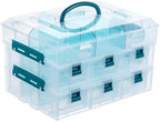 MyGift 11 Inch Craft Storage Organizer Case With 6 Drawers by MyGiftHome