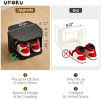 UFORU 6-Tier Small Vertical Shoe Rack,Plastic Shoe Organizer,Narrow Spaces - Image 4