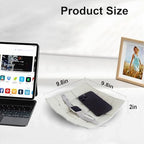 MSJGA Valet Tray for Men and Women PU Leather Key Holder Bowl for Entryway Table Bedside Nightstand Desk Catchall Organizer Tray for Wallet, Watch, Key, Phone Men's Gift - 9.8" L x 9.8" W x 2" H - Image 2