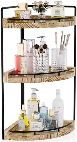 Corner Bathroom Counter Organizer, 3 Tier Bathroom Sink Shelf by CeleVista