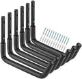 Garage Storage Heavy Duty Utility Hooks, 12 Inch Wall Mount Storage Hanger Organizer for Hanging Tool, Chairs, Hoses, Ladder, Bulk Items, Ropes, Bike by Heavdace