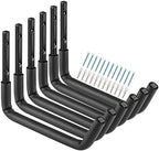 Garage Storage Heavy Duty Utility Hooks, 12 Inch Wall Mount Storage Hanger Organizer for Hanging Tool, Chairs, Hoses, Ladder, Bulk Items, Ropes, Bike by Heavdace