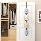 SWTYMIKI Over Door Hat Rack - Hat Organizer with 4 Hooks Design, Hanging Baseball Cap Organizer Storage Holds Up to 20 Caps for Door, Bedroom, Closet (Black) - Image 7