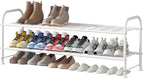 LINZINAR 2 Tier Long Shoe Rack for Closet Metal Shoe Organizer for Entryway by LINZINAR
