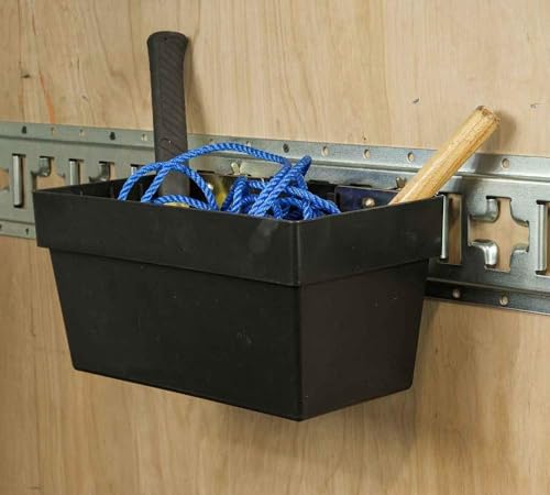Mytee Products Heavy Duty E-Track Storage Bin for E-Track Systems - Large E-Track Basket Organizer for Trucks, Enclosed Trailer, Garage, Vehicles - E-Track Accessories for Enclosed Trailer - Image 5
