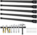 24" Magnetic Tool Holder, 5 Pack PVC-Coated Heavy Duty for Garage by SDLDEER