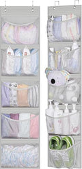KEETDY Over the Door Organizer Storage for Closet with 5 Pockets Organizer for Bedroom Bathroom, 2 Pack by KEETDY