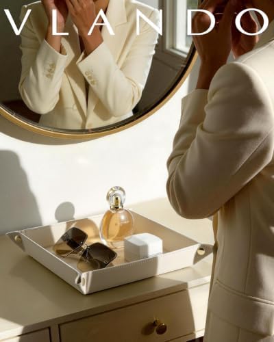VLANDO Valet Tray Leather Catchall Tray - Image 5