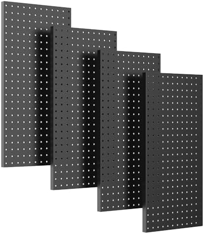 Ultrawall Metal Pegboard Wall Panels, Peg Boards for Garage Tool Storage by UltrawallGarageToolsOrganizer