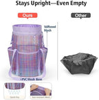Mesh Shower Caddy Portable with Drawstring - 2-Handle Shower Bag for Dorm - Image 4