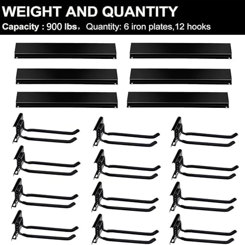 Wallmaster Garage Storage Organization Wall Mount Folding Chair Hangers - Image 6