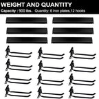 Wallmaster Garage Storage Organization Wall Mount Folding Chair Hangers - Image 6