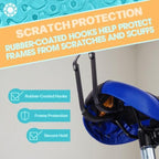 RAD Sportz Bicycle Hoist 2-Pack Quality Garage Storage Bike Lift with 100 lb Capacity Even Works as Ladder Lift Premium Quality - Image 5