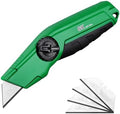 SK Utility Knife with SK2M TAC Blades & Zinc Alloy, Fixed Blade Box Cutter by SKHandTools