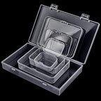 Clear Small Plastic Storage Containers with Lids, 24 Pack - Image 4