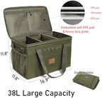 Tactical Camping Storage Bag Utility Tote Bag Camping Kitchen Organizer with Axe Holder & Shoulder Strap - Image 2