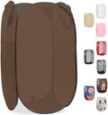 Handy Laundry Collapsible Mesh Pop Up Laundry Hamper with Side Pocket by Handy+Laundry