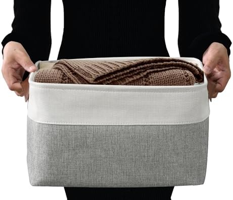 DECOMOMO Storage Bins, Large Fabric Storage Baskets for Shelves 3 Pack - Image 5
